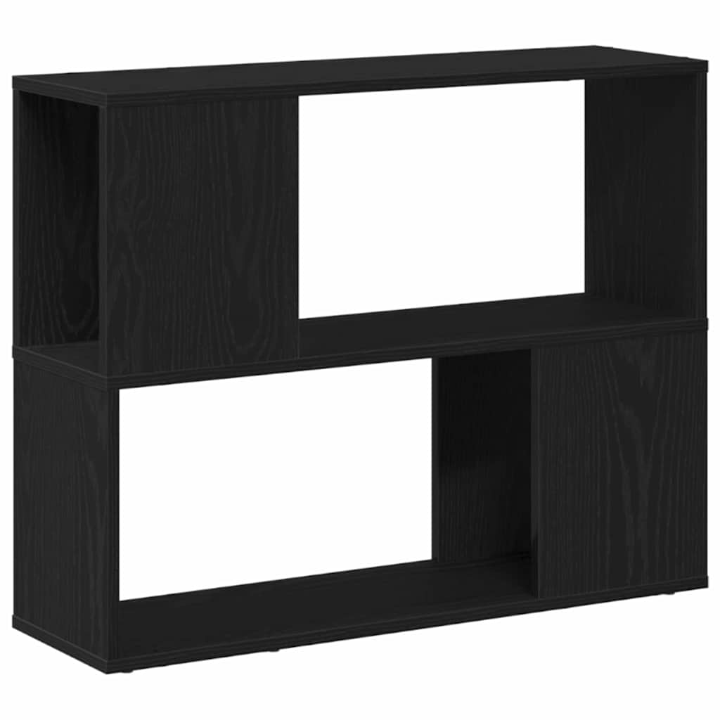 Entertainment Center Black 80 x 24 x 63 cm Engineered wood